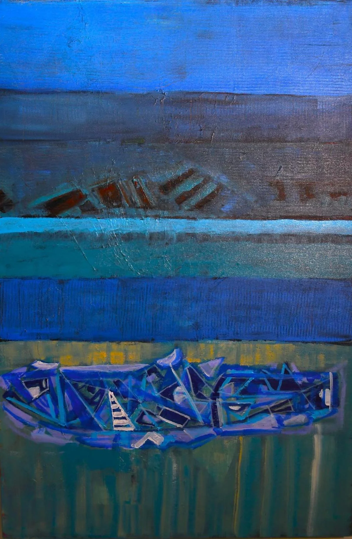 A Canvas of Second Acts: Pramod Wadnerkar’s Late Bloom in Abstract Art Captivates Kochi