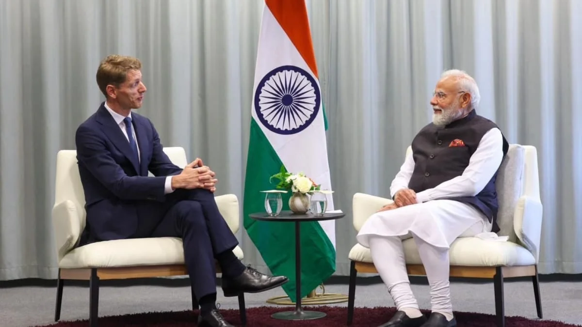 India’s Maritime Ambition Sails Forward: PM Modi Engages Maersk Chief in Sweden, Pushing Port and Logistics Investments
