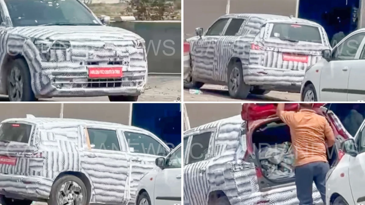Mystery Maruti Suzuki SUV Spied: Is the YMC 7-Seater Electric SUV Finally Here?