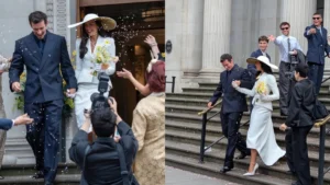 Pop Icon Dua Lipa Marries Callum Turner in an Intimate, Ultra-Chic Town Hall Ceremony