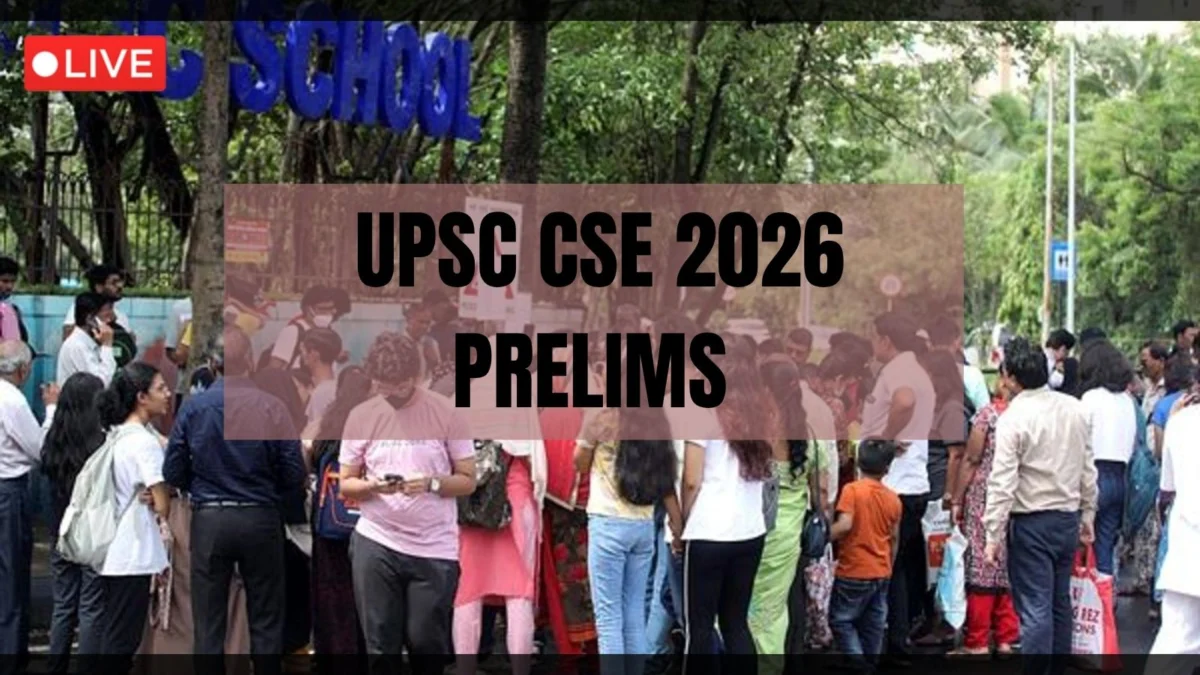 UPSC Civil Services Prelims 2026: Over 8 Lakh Aspirants Vie for ...
