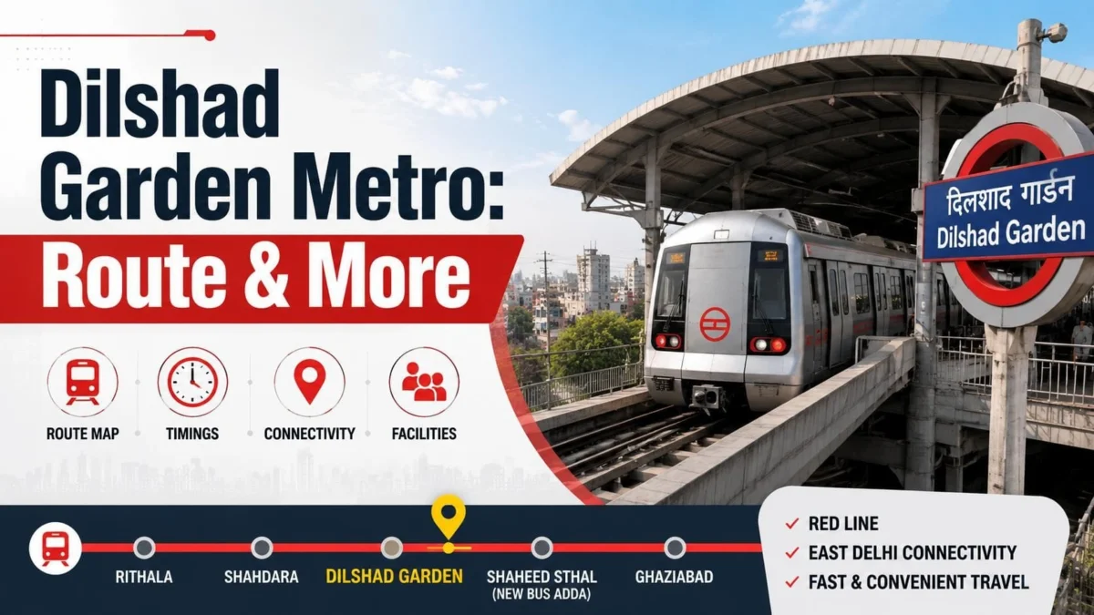 Dilshad Garden Metro Station: The Strategic Transit Gateway Linking Delhi and Ghaziabad