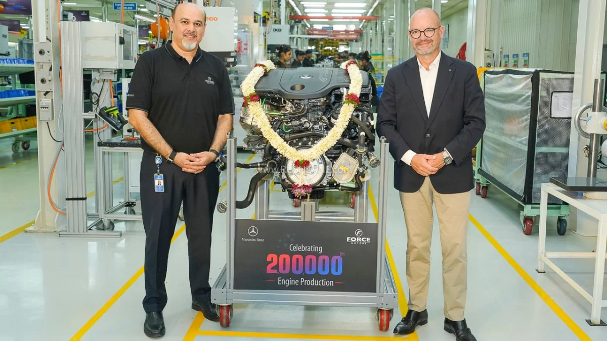 Engineering Excellence: Force Motors Achieves Landmark 200,000th Engine Milestone for Mercedes-Benz