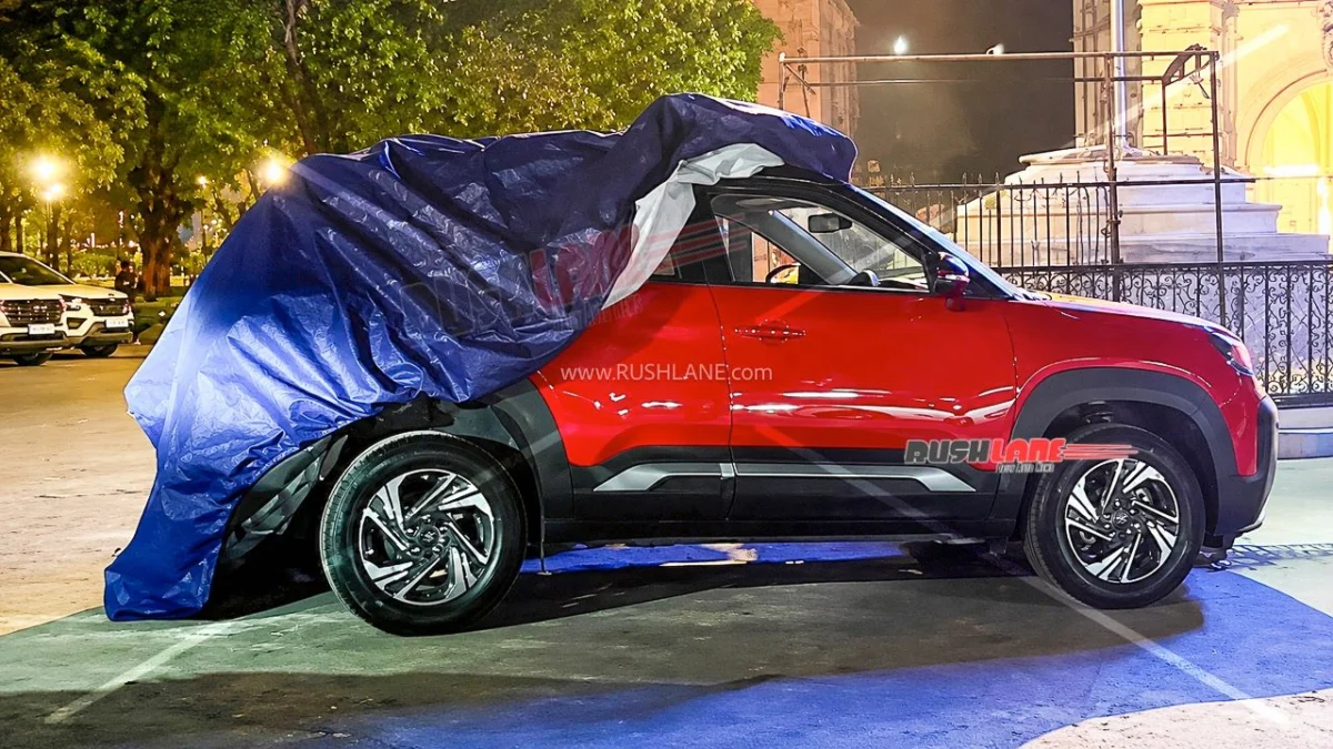 Maruti Suzuki Prepares for Major Offensive: 2026 Brezza Facelift Spotted During TVC Shoot