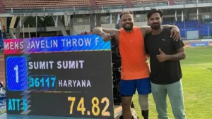 Sumit Antil Shatters Own World Record with 74.82m Javelin Throw, Eyes Unprecedented 75m Barrier and Paralympic Glory