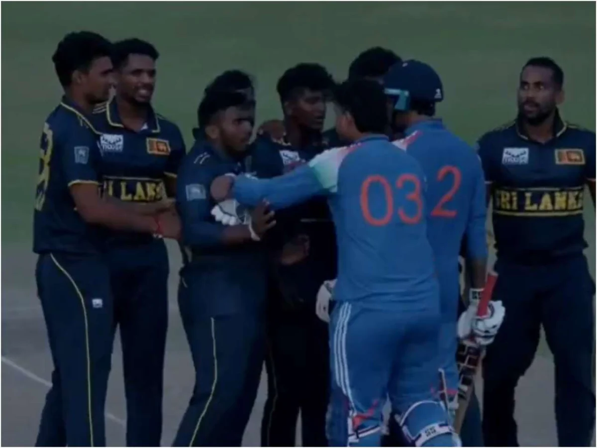 Tempers Flare in Dambulla: Vaibhav Sooryavanshi Involved in Altercation After India A’s Super Over Loss to Sri Lanka A