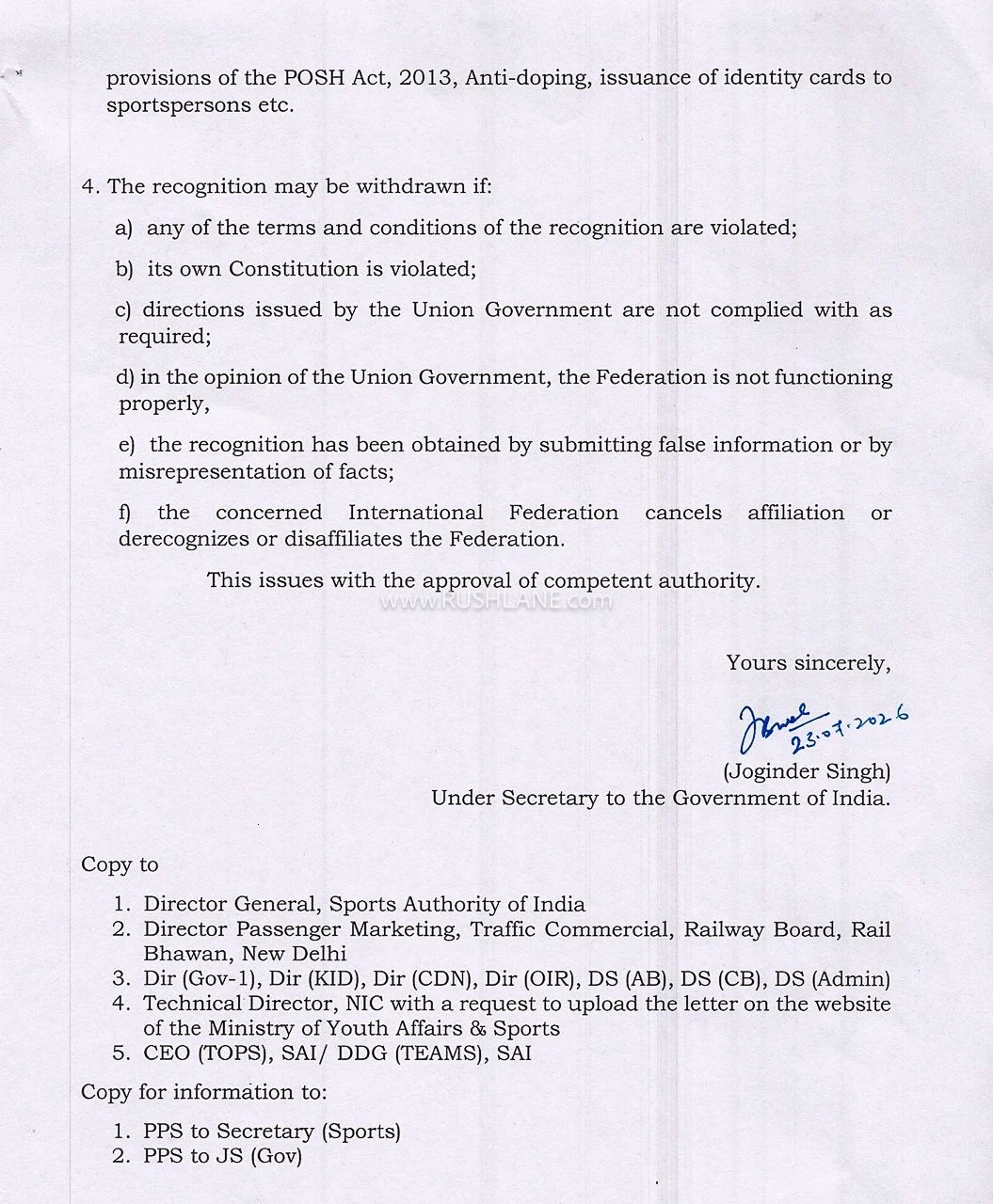 A New Era for Indian Racing: FMSCI Granted National Sports Federation Status by Ministry of Youth Affairs & Sports