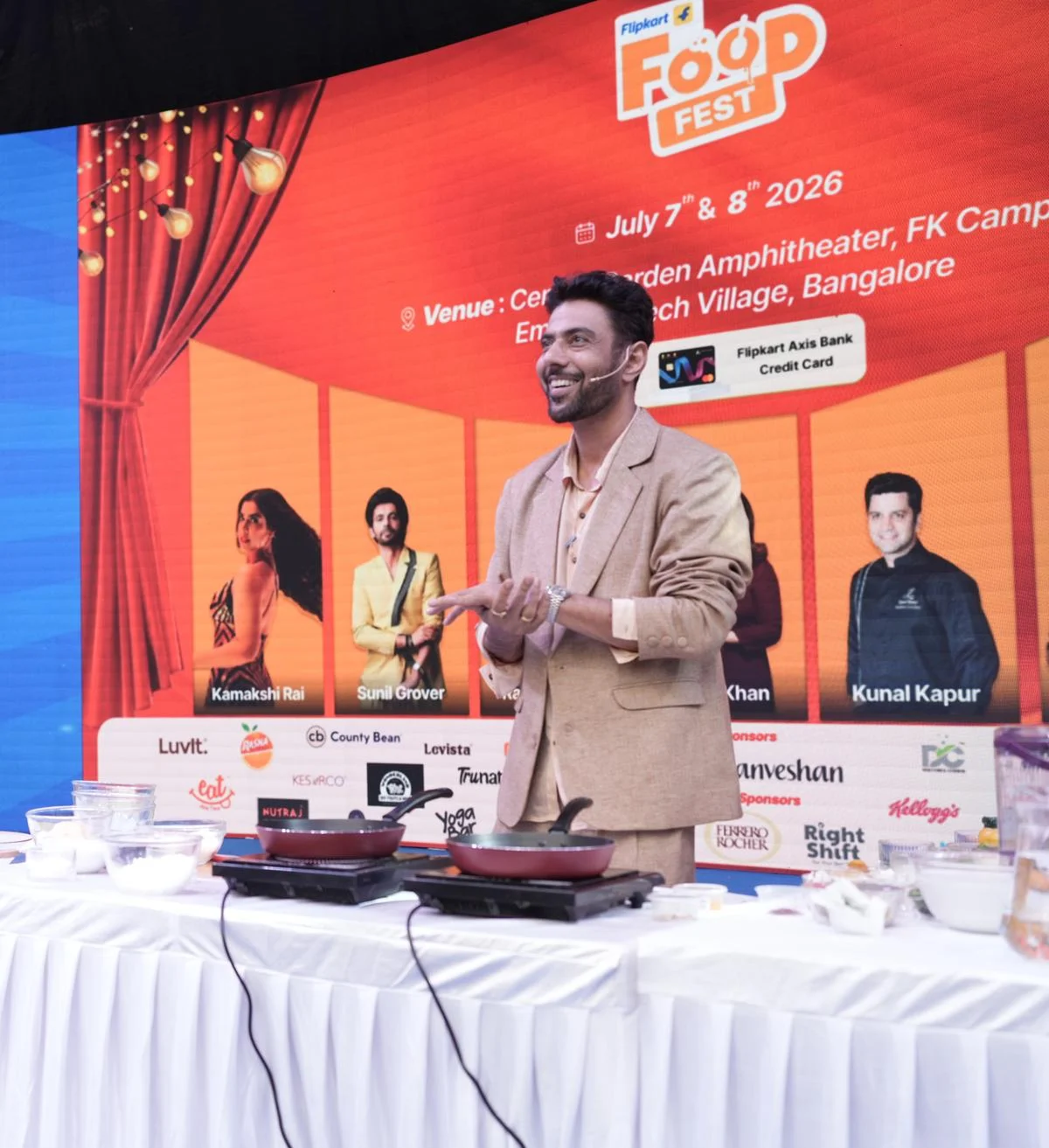 Flipkart Food Fest 2026 Ignites Bengaluru with Culinary Delights and Celebrity Flair