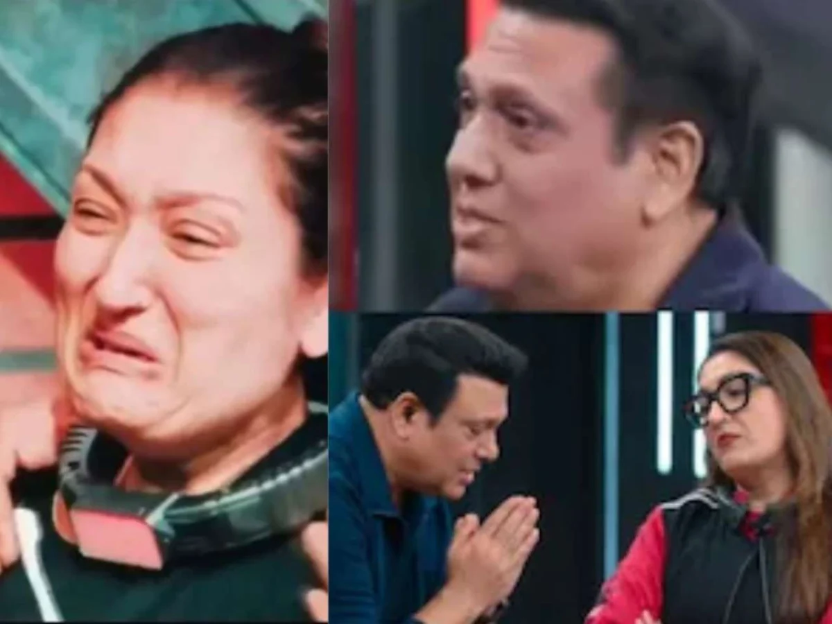 Govinda’s Dramatic "Bullet" Entrance on Lock Upp 2: A Playful Confrontation with Wife Sunita, Addressing Marriage and a Past Accident