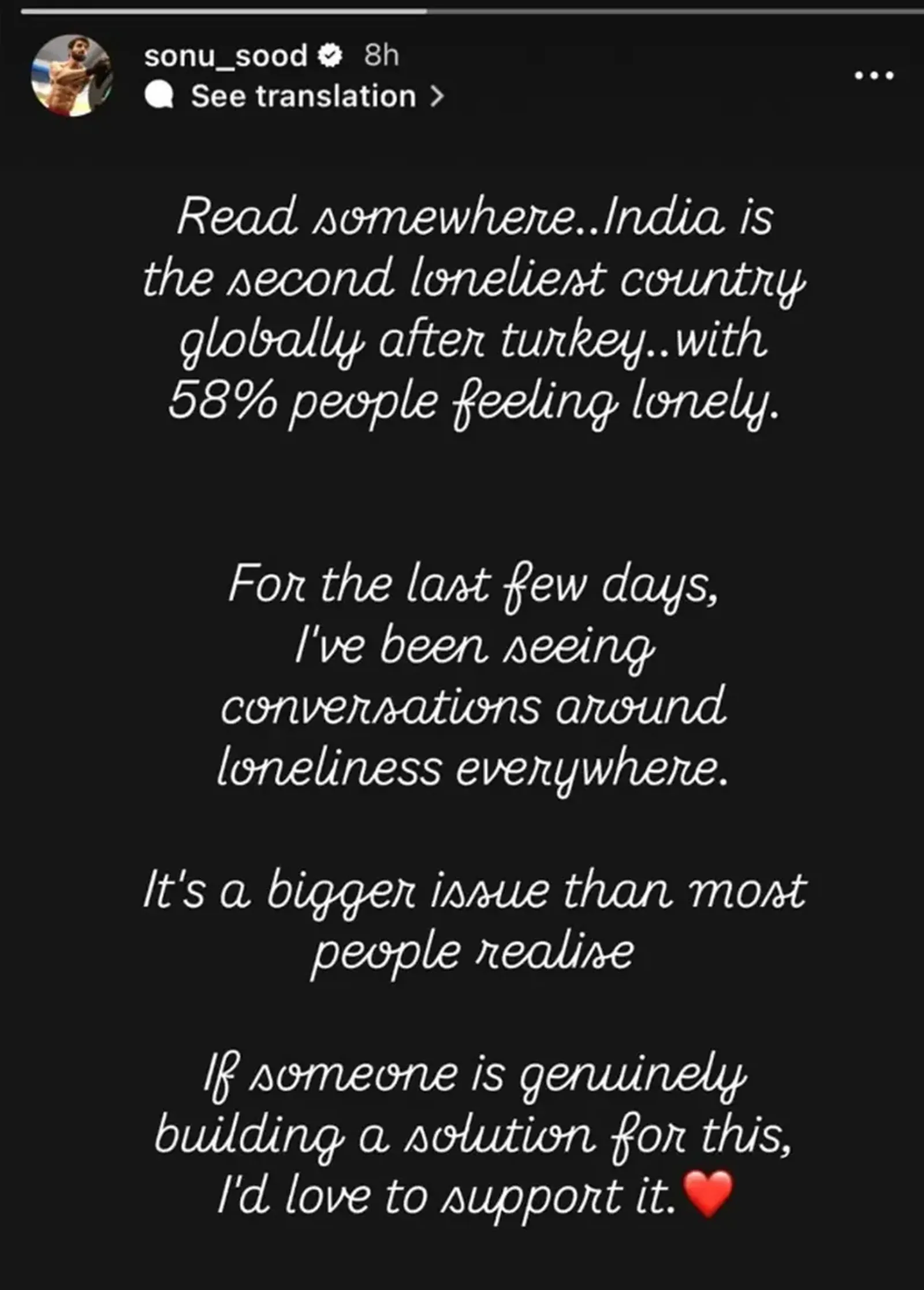 India Grapples with a Silent Epidemic: Actor Sonu Sood and Experts Sound Alarm on Escalating Loneliness Crisis