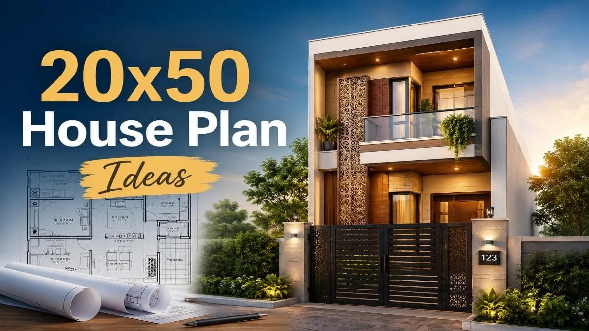 Maximizing Minimalism: The Strategic Evolution of 20×50 House Plans in Modern Indian Architecture