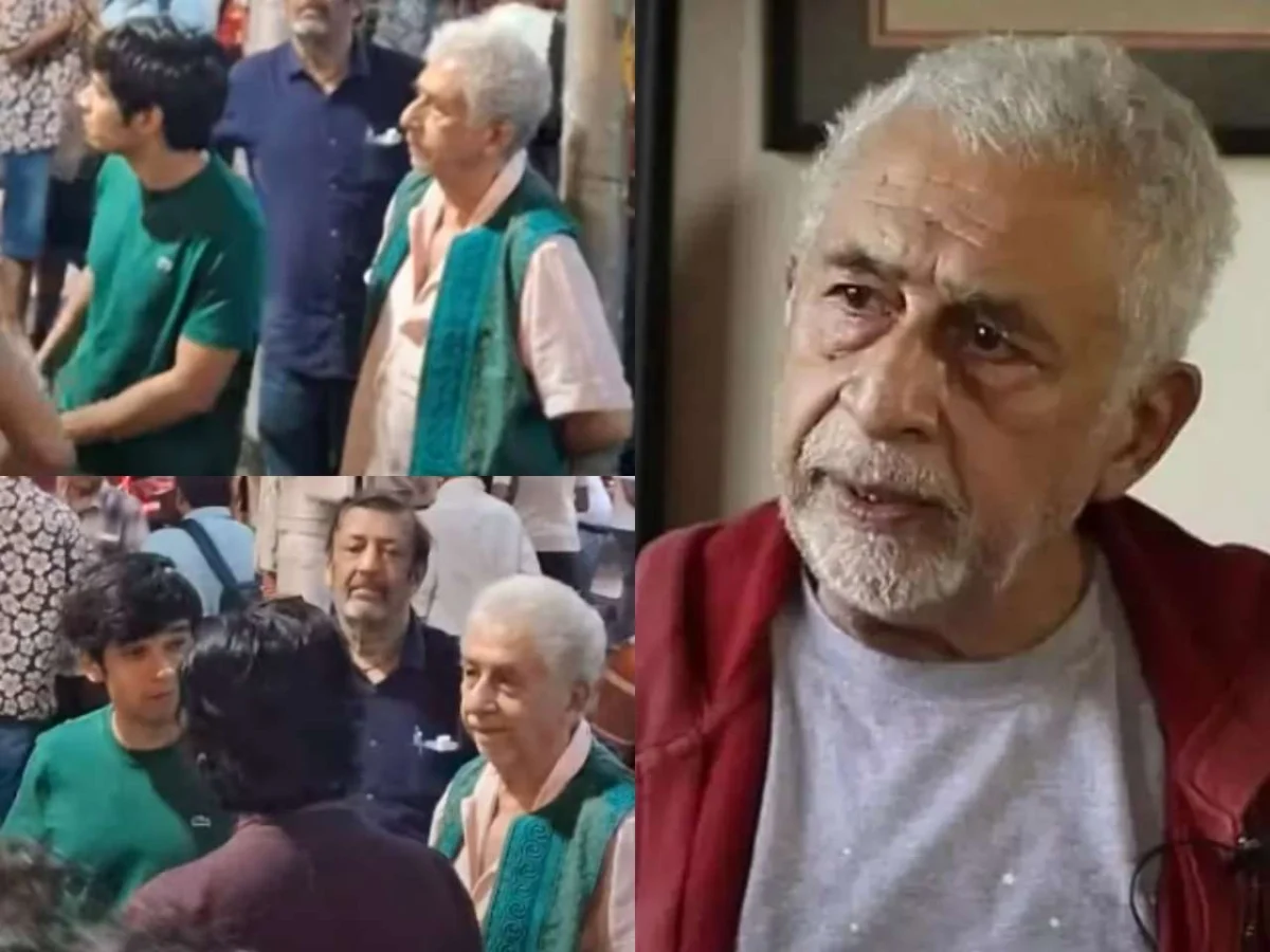 Misinformation Meltdown: Veteran Actor Naseeruddin Shah Not at Jantar Mantar Protest, Viral Video Debunked