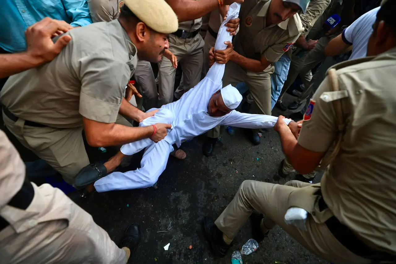 Opposition Escalates Pressure as Rahul Gandhi Detained in Protest Over Exam Scams