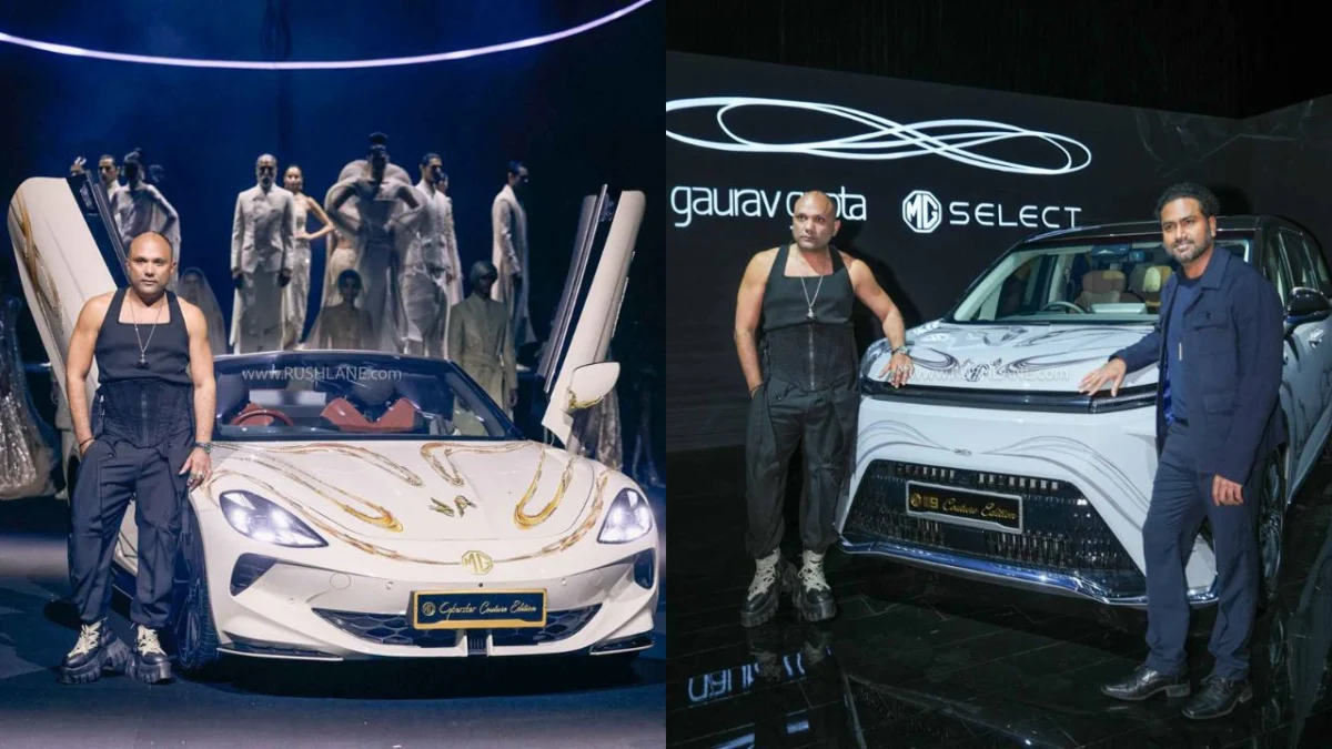 The Intersection of Haute Couture and High-Performance: JSW MG Motor India Unveils Exclusive Cyberster and M9 Couture Editions