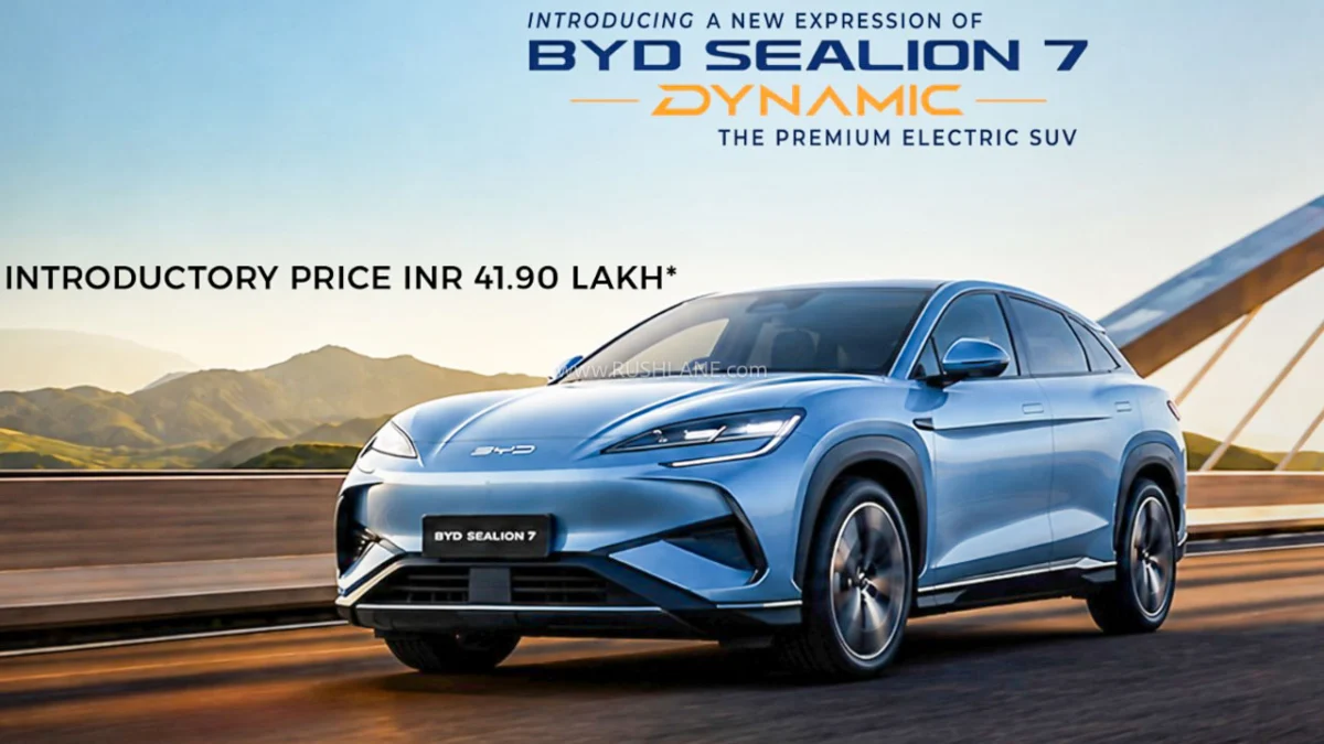BYD Disrupts Indian Luxury EV Segment with New Sealion 7 Dynamic Variant at ₹41.9 Lakh