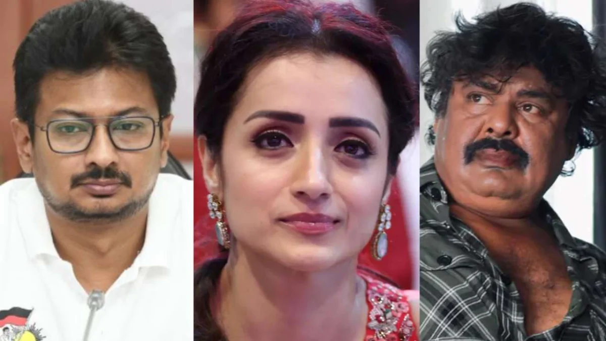 Echoes of Outrage: Udhayanidhi Stalin’s Remark on Trisha Krishnan Revives Painful Memories of the Mansoor Ali Khan Controversy
