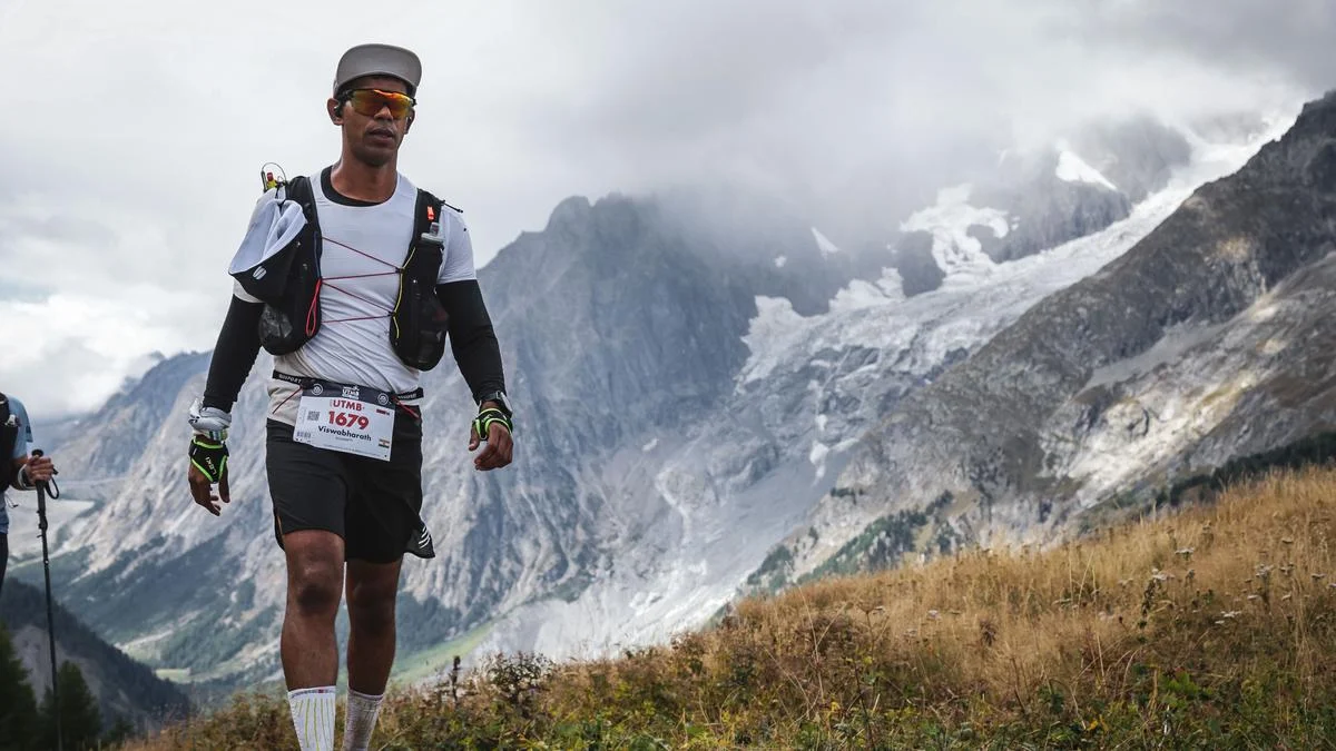 From Guntur to the Glacial Peaks: Viswabharath Allamsetti’s Epic UTMB Triumph