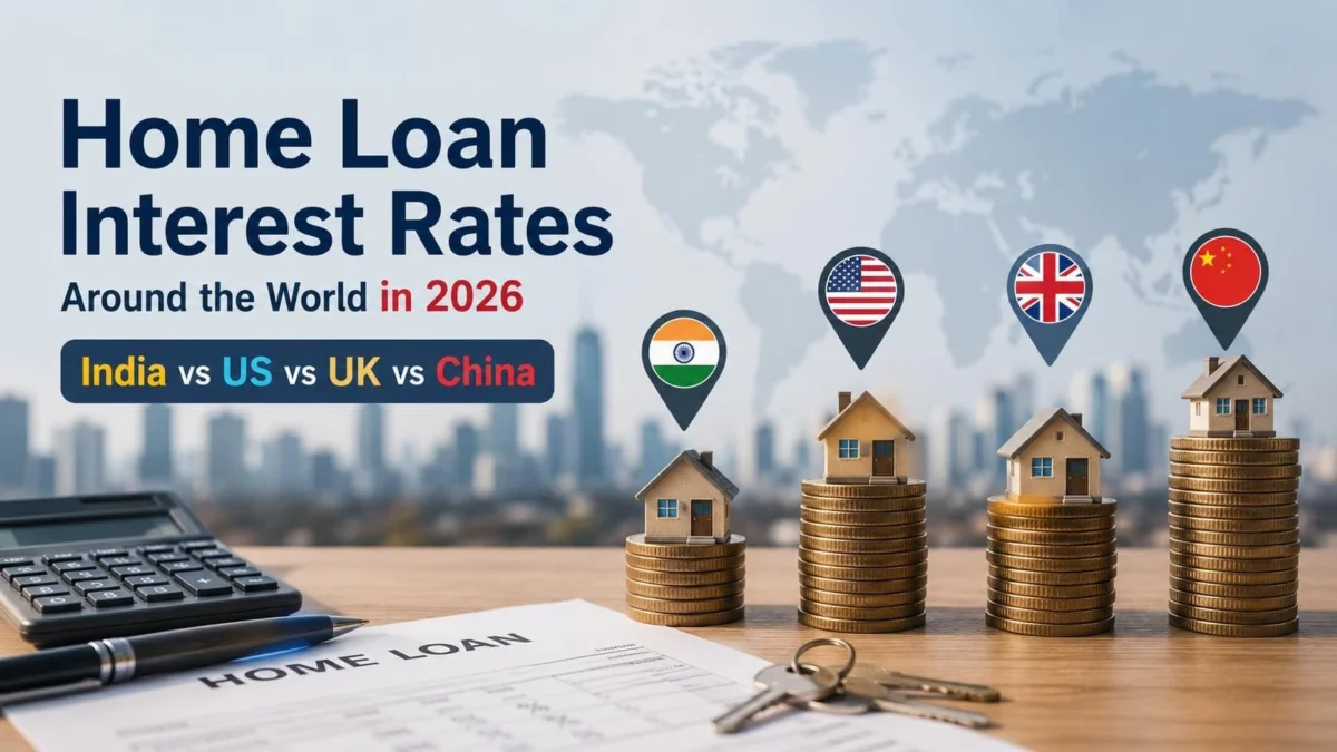 Global Mortgage Landscape 2026: A Comparative Analysis of Home Loan Interest Rates in India, USA, UK, and China