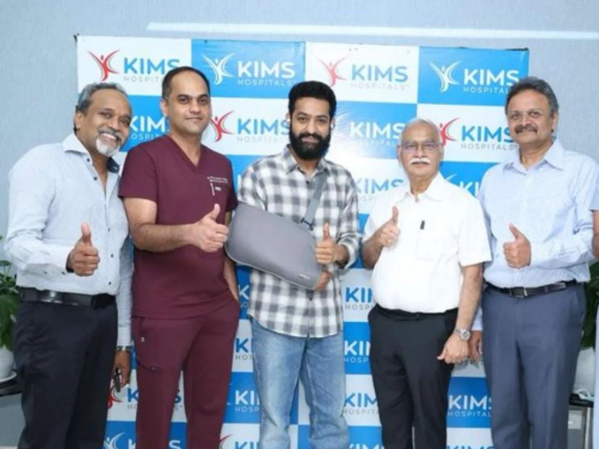 Jr NTR Discharged from Hospital After Successful Shoulder Surgery, Rehabilitation Begins