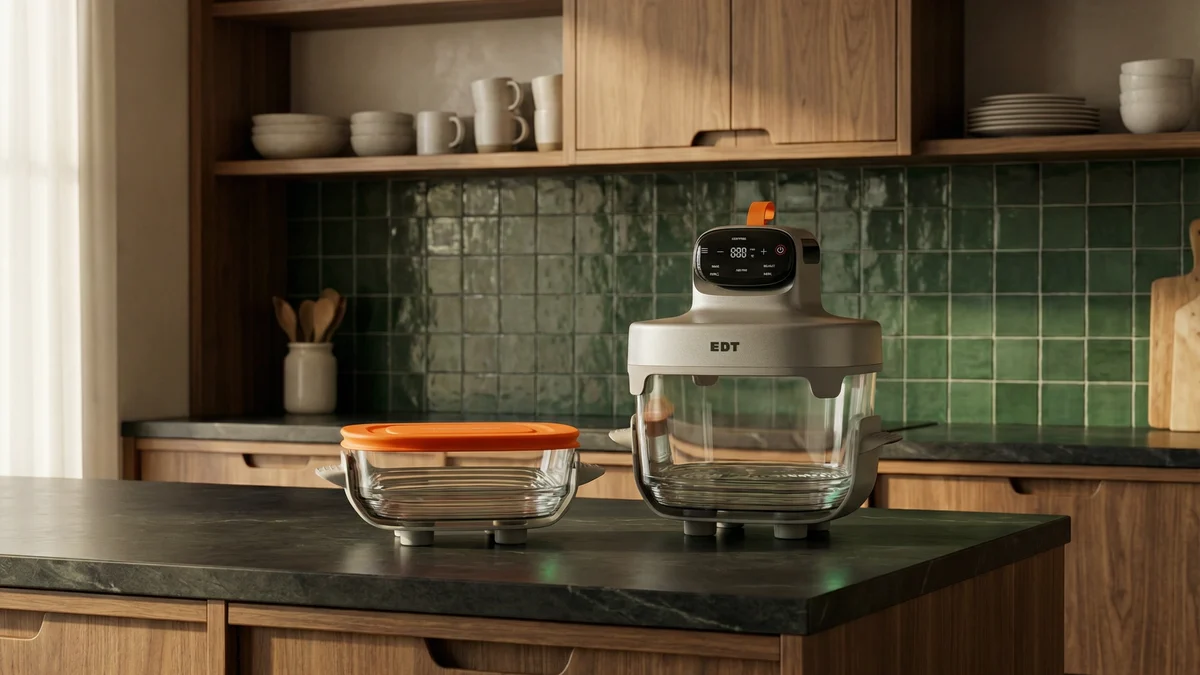 LUMA by EDT: A Transparent Approach to Air Frying, Blending Style with Substance