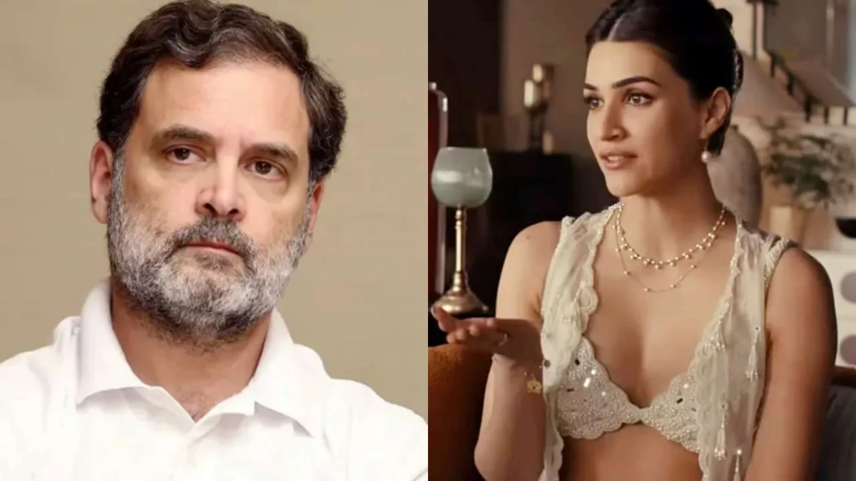 Political Scrutiny Mounts as Rahul Gandhi Defends Kriti Sanon Against Raksha Bandhan Ad Backlash