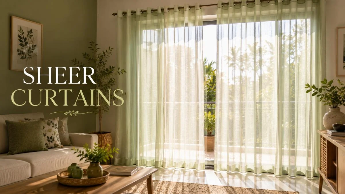 The Luminous Revolution: How Sheer Curtains are Redefining Modern Indian Interior Design