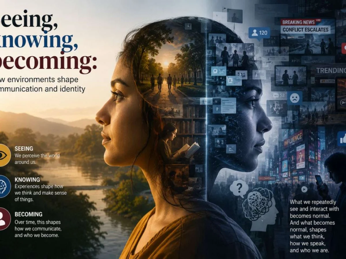 The Unseen Architects: How Our Environment Forges Communication and Identity