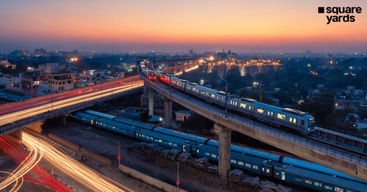 Urban Metamorphosis: TOD Zones Notified for Namo Bharat Corridor as Central Government Evaluates Four New RRTS Extensions
