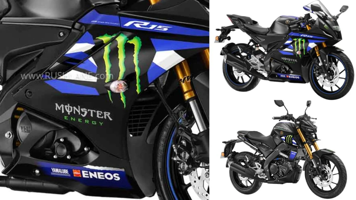 Yamaha India Revitalizes Premium Portfolio: Monster Energy MotoGP Editions Return for R15 V4 and MT-15 Ver 2.0