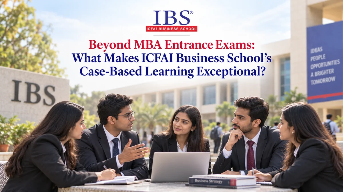 Beyond Percentiles: How ICFAI Business School Cultivates Future Leaders Through Immersive Case-Based Learning