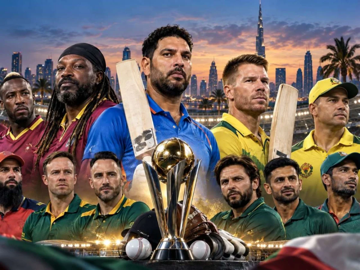 Cricket Legends Ignite Dubai: World Championship of Legends Season 3 Promises Unforgettable Action