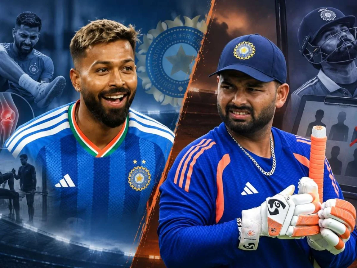 Divergent Paths: Hardik Pandya’s Fitness Battle vs. Rishabh Pant’s Fight for Form and Spot in India’s ODI Blueprint