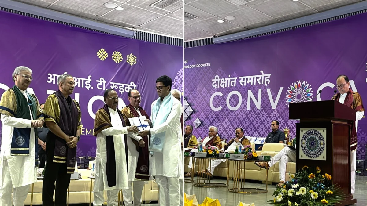 IIT Roorkee Concludes Historic Convocation 2026: A Record-Breaking Ceremony Celebrates Academic Excellence and National Security Leadership