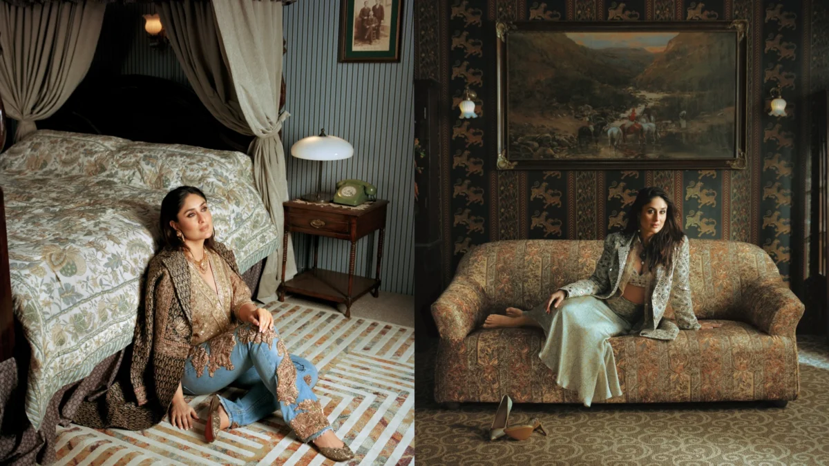 Kareena Kapoor Khan Dazzles in Ritu Kumar’s Nostalgic Couture Collection: A Modern Ode to Indian Craftsmanship