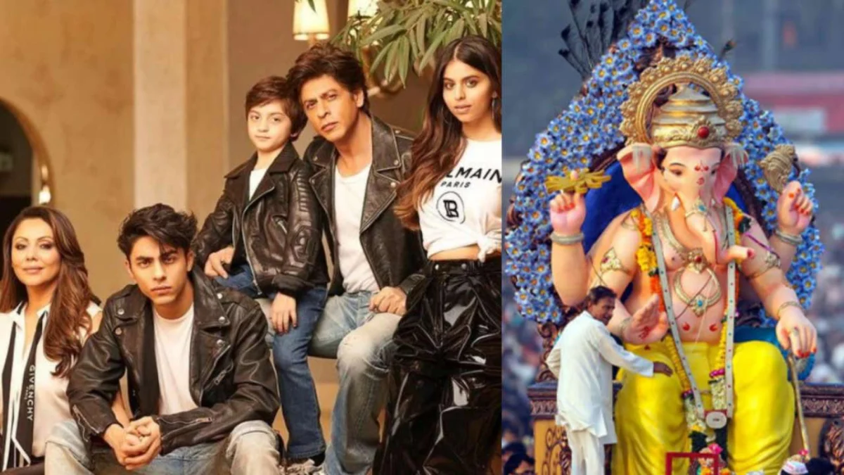 King of Hearts and Box Office: Shah Rukh Khan Gears Up for a Blockbuster Return, Celebrates Ganesh Chaturthi with Humble Family Traditions