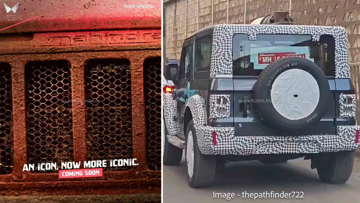 Mahindra Prepares to Refresh a Legend: 2026 Thar 3-Door Facelift Teased Ahead of September 22 Launch