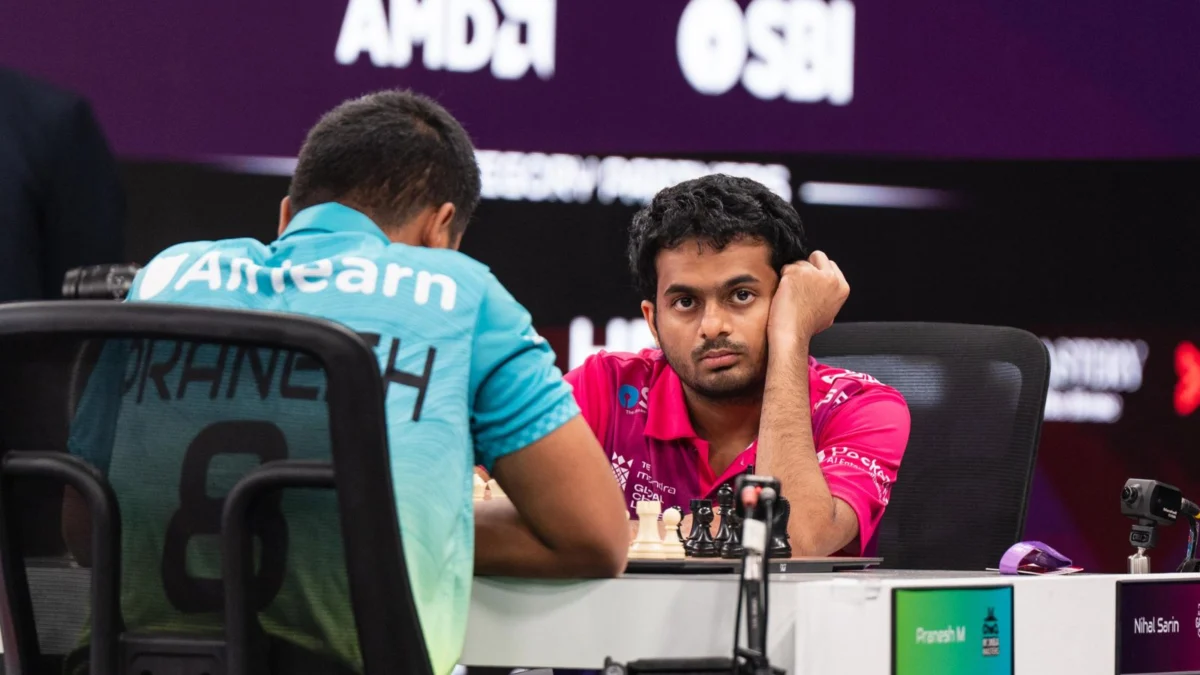 Pranesh M Dethrones ‘Speed Demon’ Nihal Sarin, Shattering Gambits’ Final Hopes in Global Chess League Thriller