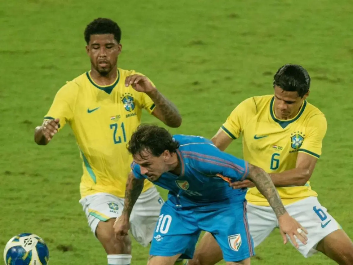 Brazil’s Samba Stars Dazzle Kolkata, Hand India a Gritty Lesson in Historic Friendly
