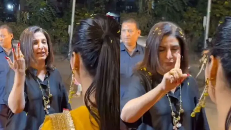 Farah Khan’s Polite Refusal of Tilak Sparks Online Firestorm: A Deeper Look at Cultural Nuances and Digital Divides