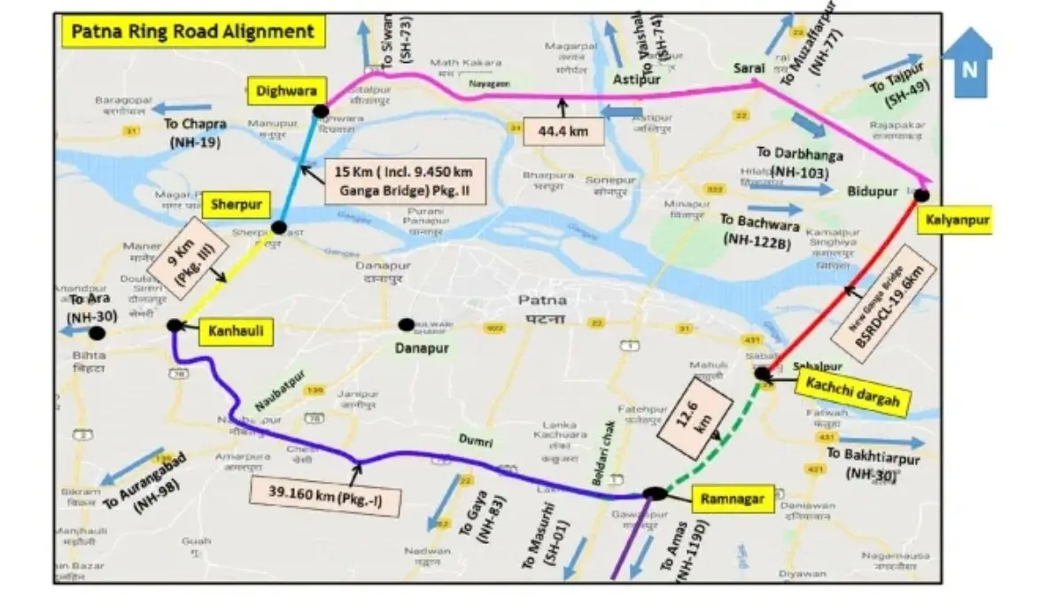 Patna Ring Road: Final Alignment Approval Paves Way for ₹16,000 Crore Infrastructure Transformation