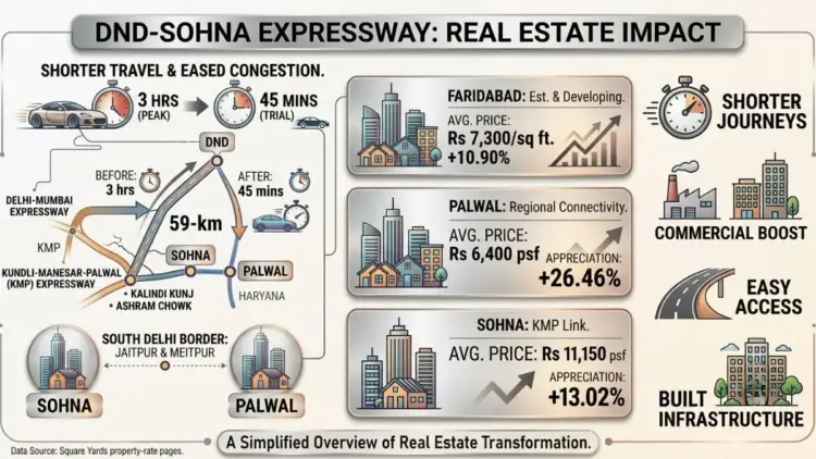 Redefining NCR Connectivity: The DND-Sohna Expressway and the Transformation of Southern Haryana’s Real Estate Landscape