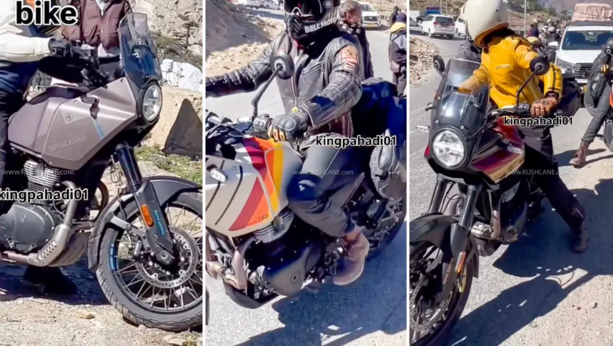 The Ascent of the Twin: Royal Enfield Himalayan 750 Spotted Undisguised in Uttarakhand